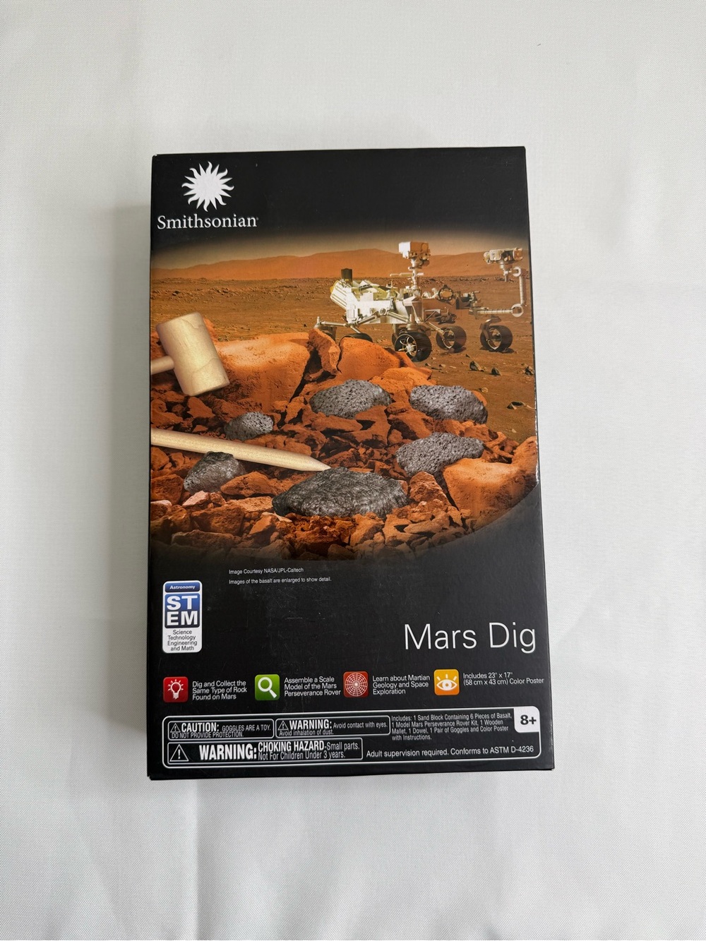 Smithsonian Mars Dig STEM Exploration Kit - Age 8+. New In Box